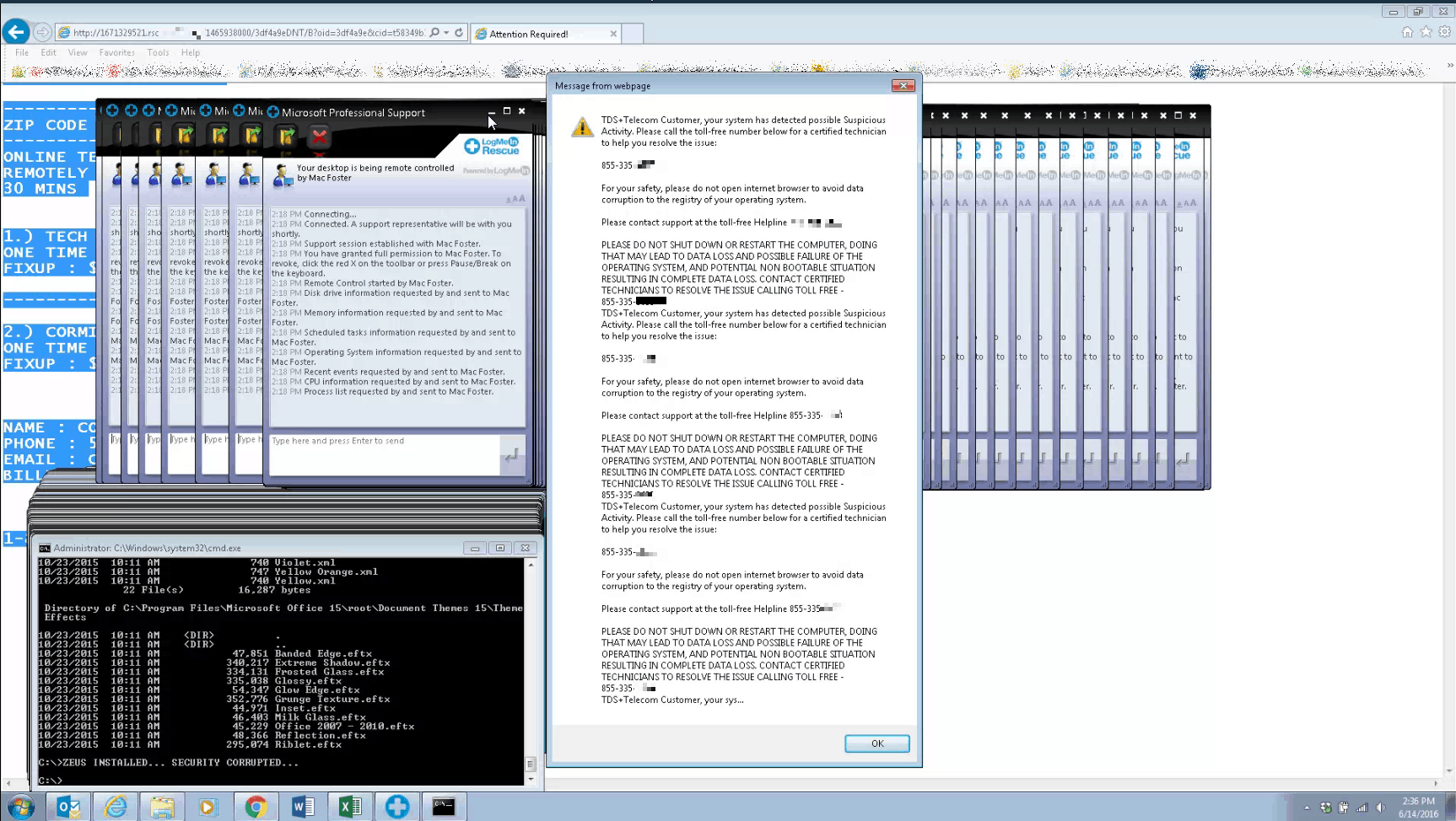 ms scam screenshot