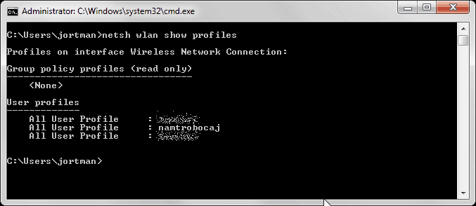 Find your wireless password 1
