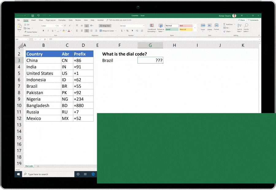 XLOOKUP in Action