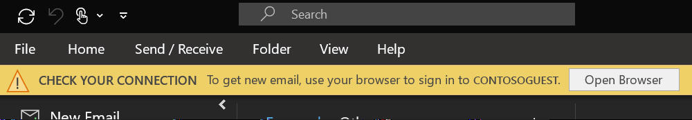 Outlook Public Wifi Banner