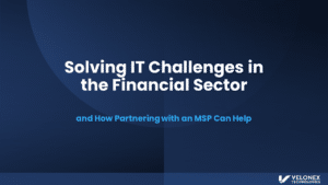 Solving IT Challenges in the Financial Sector 1