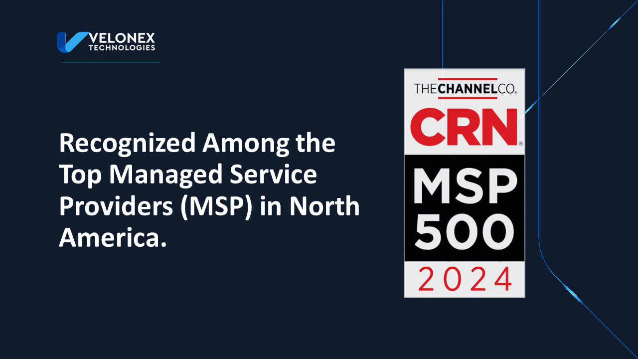 Recognized Among the Top Managed Service Providers 1 1