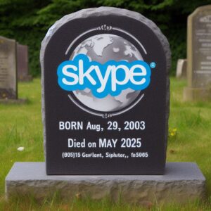 Skype Gravestone