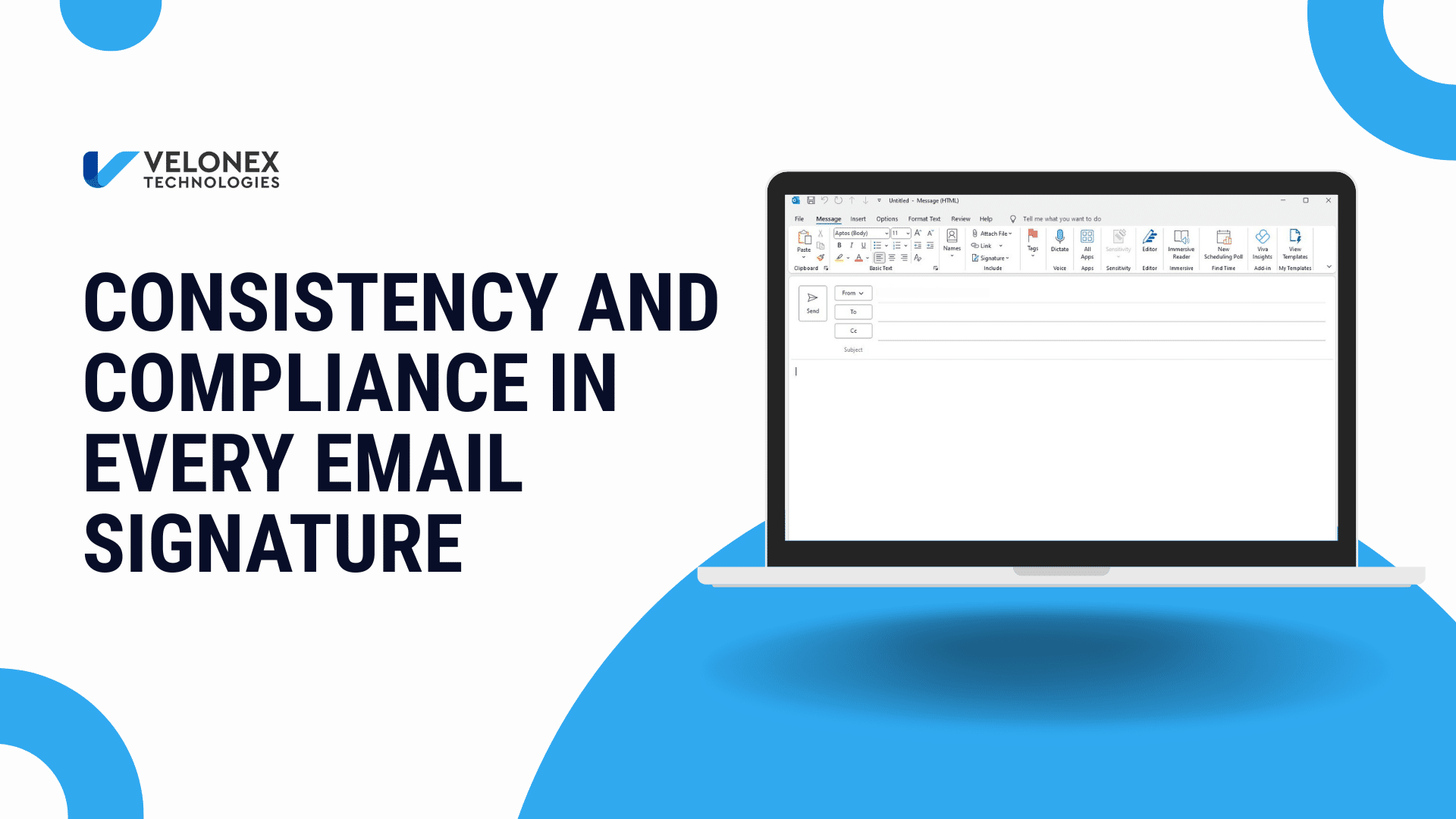 White and Blue Professional Modern Technology Pitch Deck Presentation